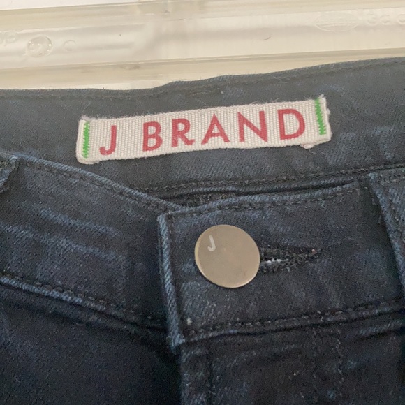 J BRAND SUPER SKINNY LEGGINGS PITCH SIZE 26 - Picture 3 of 7